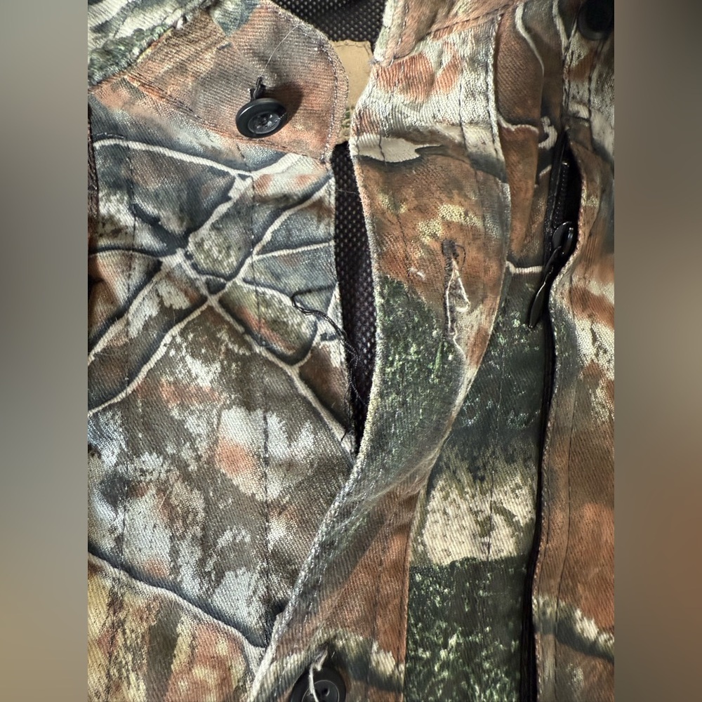 Mothwing Canyon Mimicry 2.0 Camo Print Button Down Shirt Jacket Mens 3XL Tree Di - Picture 9 of 15